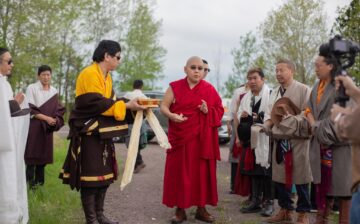 His Eminence Ling Rinpoche Welcomes to NorbuLingka Tehor Minnesota